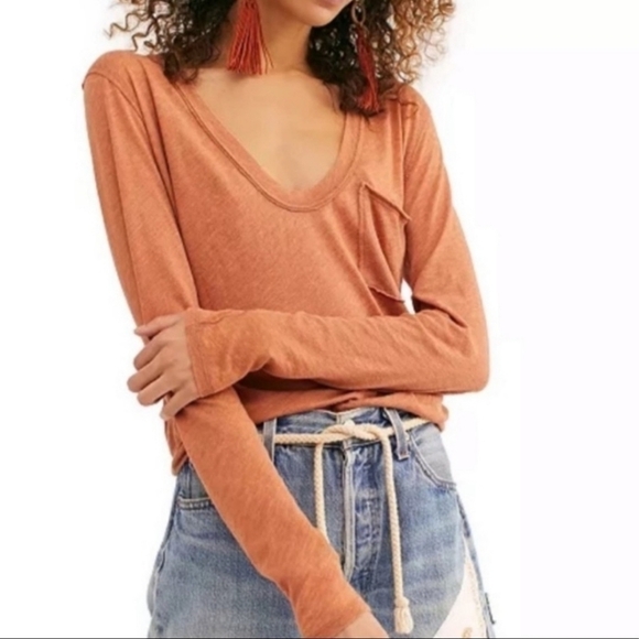 𝅺FREE People Betty Long Sleeve sz. XS NWT - Picture 2 of 10